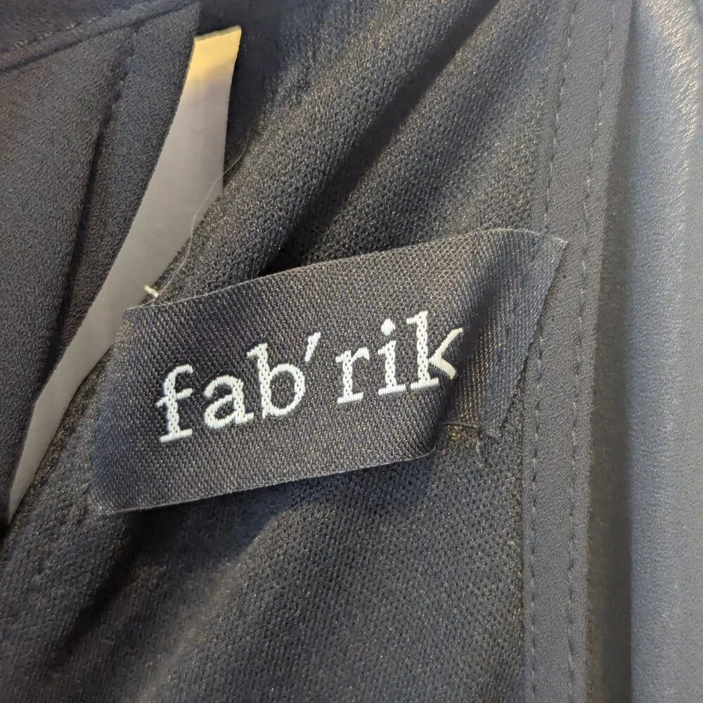 Fab Rik midi slip little black dress - Medium - Picture 4 of 8